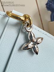 LOUIS VUITTON | Tiny Recto Verso Card Holder LV Bloom Azur - 3