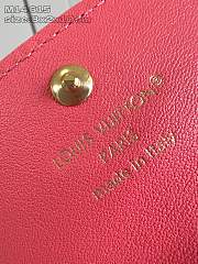 LOUIS VUITTON | Tiny Recto Verso Card Holder LV Bloom Sweet Coral - 3