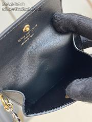 LOUIS VUITTON | Tiny Recto Verso Card Holder LV Bloom Black - 6