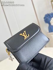 LOUIS VUITTON | Tiny Recto Verso Card Holder LV Bloom Black - 5