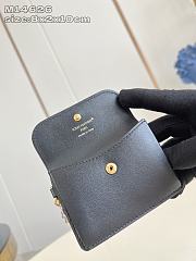 LOUIS VUITTON | Tiny Recto Verso Card Holder LV Bloom Black - 3