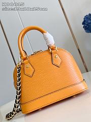 LOUIS VUITTON | LV&I Alma Mini Epi Saffron  - 5