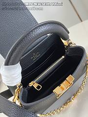 LOUIS VUITTON | Capucines Mini Daydream Taurillon In Black - 5
