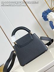 LOUIS VUITTON | Capucines Mini Daydream Taurillon In Black - 3