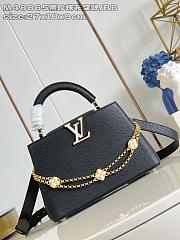 LOUIS VUITTON | Capucines BB Daydream Taurillon In Black - 1