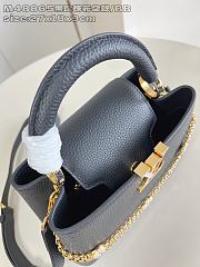 LOUIS VUITTON | Capucines BB Daydream Taurillon In Black - 3