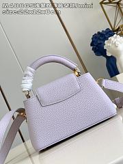LOUIS VUITTON | Capucines East-West Mini Misty Lilac - 2