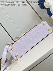 LOUIS VUITTON | Capucines East-West BB Misty Lilac - 6