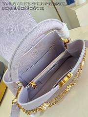 LOUIS VUITTON | Capucines East-West BB Misty Lilac - 5