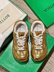 BOTTEGA VENETA | Orbit Sneakers In Gold Color - 2