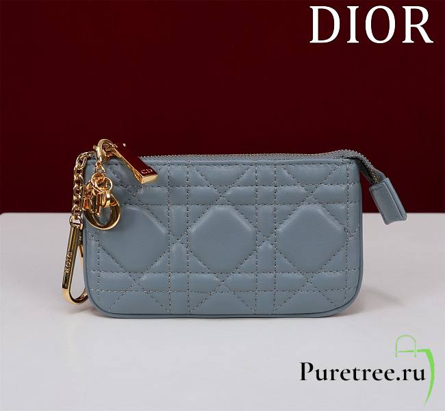 DIOR | Lambskin zipper coin wallet 01 - 1