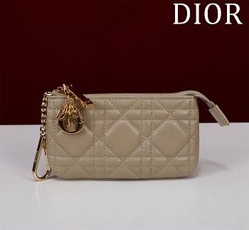 DIOR | Lambskin zipper coin wallet 02