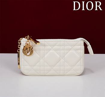 DIOR | Lambskin zipper coin wallet 03