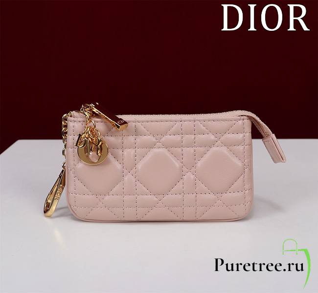 DIOR | Lambskin zipper coin wallet 04 - 1