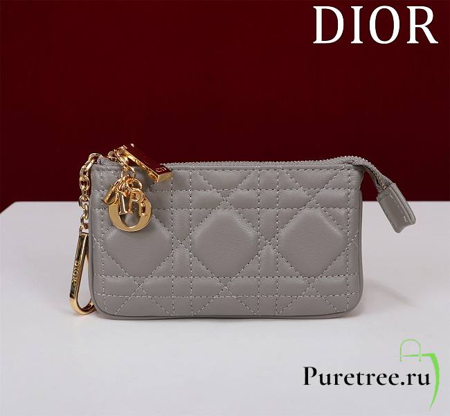DIOR | Lambskin zipper coin wallet 05 - 1