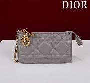 DIOR | Lambskin zipper coin wallet 05 - 1