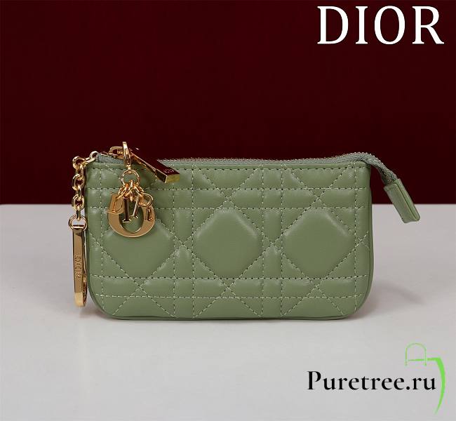 DIOR | Lambskin zipper coin wallet 06 - 1