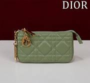 DIOR | Lambskin zipper coin wallet 06 - 1