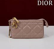 DIOR | Lambskin zipper coin wallet 07 - 1