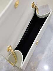 YSL | KATE SMALL IN GRAIN DE POUDRE EMBOSSED LEATHER - 4