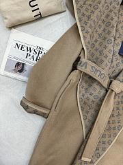 LOUIS VUITTON | Reversible mid-length hooded floral coat 03 - 5