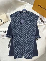 LOUIS VUITTON | Reversible mid-length hooded floral coat 04 - 4