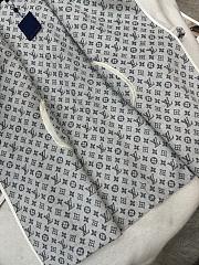 LOUIS VUITTON | Reversible mid-length hooded floral coat 05 - 4