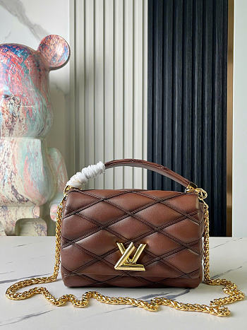 LOUIS VUITTON | GO-14 MM Bag Smoked Tan