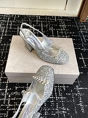 Jimmy Choo Belinda Sling Back 70 Deep Merlot Patent Leather Slingbacks 04 - 2