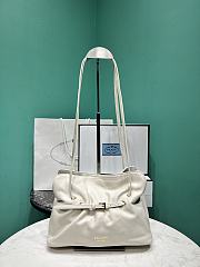 PRADA | Dada Small Nappa Leather Bag In White - 1