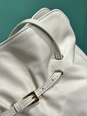 PRADA | Dada Small Nappa Leather Bag In White - 6