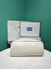 PRADA | Dada Small Nappa Leather Bag In White - 5