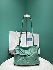 PRADA | Dada Small Nappa Leather Bag In Green - 1