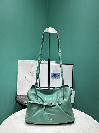 PRADA | Dada Small Nappa Leather Bag In Green
