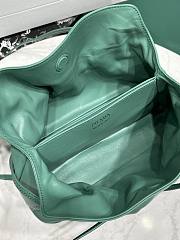 PRADA | Dada Small Nappa Leather Bag In Green - 6