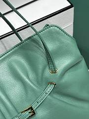 PRADA | Dada Small Nappa Leather Bag In Green - 5