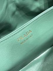 PRADA | Dada Small Nappa Leather Bag In Green - 4