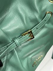 PRADA | Dada Small Nappa Leather Bag In Green - 3