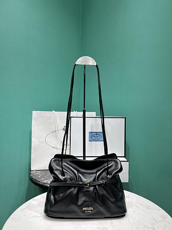 PRADA | Dada Small Nappa Leather Bag In Black