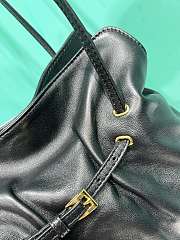 PRADA | Dada Small Nappa Leather Bag In Black - 5
