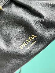 PRADA | Dada Small Nappa Leather Bag In Black - 4
