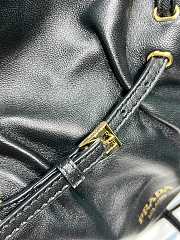 PRADA | Dada Small Nappa Leather Bag In Black - 3