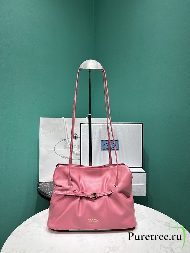 PRADA | Dada Small Nappa Leather Bag In Pink - 1