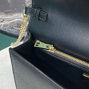PRADA | Saffiano leather shoulder bag in black - 2