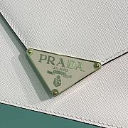 PRADA | Saffiano leather shoulder bag in white - 2