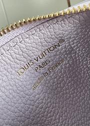 LOUIS VUITTON | Romy Monogram Empreinte Card Holder Purple - 6