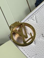 LOUIS VUITTON | Romy Monogram Empreinte Card Holder Purple - 3