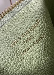 LOUIS VUITTON | Romy Monogram Empreinte Card Holder Green - 6