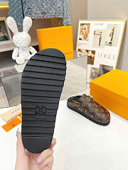 LOUIS VUITTON | LV Cosy Flat Comfort Clog Cacao Brown  - 6
