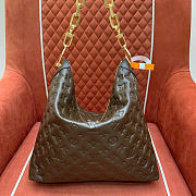 LOUIS VUITTON | Coussin Hobo MM Calf leather Dark Khaki - 6
